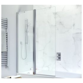 Crosswater Design 8 Double Panel Bath Screen