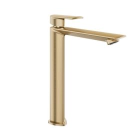 Crosswater The Varda Basin Tall Mono No Waste Brushed Brass
