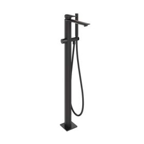 Crosswater The Varda Bath Shower Mixer Floor Standing Trim Matt Black