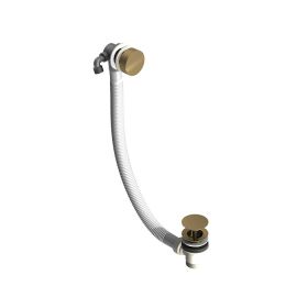 Abacus Bath Filler Waste EZ Clean - Brushed Brass