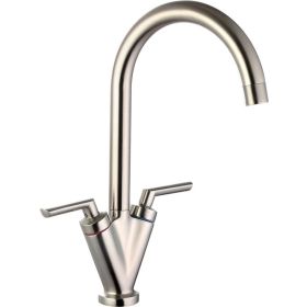 Clearwater Vitro Kitchen mixer Tap Brushed Nickel