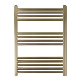 Just Taps VOS Radiator Brushed Brass 800 X 600