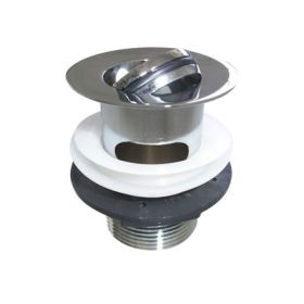 Britton Slotted Flip Top Basin Waste Chrome