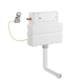 Crosswater Flush Button Cistern Set 1 Chrome