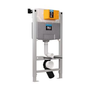 Just Taps 980cm Pre-wall, freestanding W.C. Frame (including brackets and w.c bend)