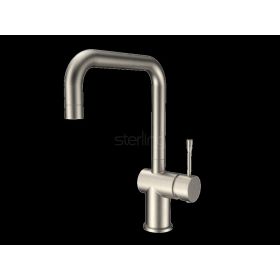 Clearwater Zodiac D Spout Kitchen mixer Tap Brushed Nickel