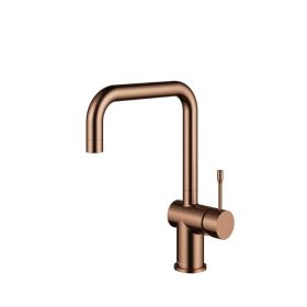 Clearwater Zodiac D Spout Kitchen mixer Tap Regency Copper