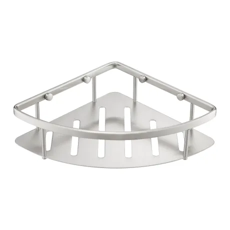 Just Taps Inox Corner Basket Stainless Steel