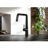 KWC Kio Single Lever  Kitchen mixer tap With Pull out Spray Matt Black