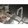 KWC Kio-E Electronic Kitchen mixer tap with Pull out Spray Decor Steel