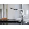 KWC Domo 6 Side Lever Kitchen mixer tap Chrome