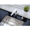 KWC Domo E Side Lever Kitchen mixer tap Stainless Steel