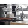 KWC Mini Eve Kitchen mixer tap with pull-out Spray with light Stainless Steel