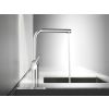 KWC Livello Single lever Kitchen mixer tap with Pull Out spray Chrome