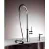 KWC Sin Single lever Kitchen mixer tap with Pull Out spray Chrome