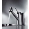 KWC Inox Kitchen mixer tap with pull out spray Stainless Steel