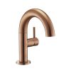 Just Taps Vos Side lever basin mixer Brushed Bronze