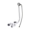 Eastbrook Shallow Profile Overflow Bath Filler - Chrome