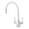Perrin & Rowe Phoenician mono Kitchen mixer Tap Chrome