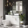 HiB Vanquish Bathroom Cabinet Trim 60cm - Brushed Brass