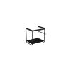 Saneux VOLATO 50cm wall mounted washstand - Matt Black