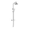 Eastbrook Winslade Adjustable Height (880-1160mm) Thermostatic Shower Pole - Chrome