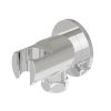 Eastbrook Round Wall Elbow & Shower Handset Holder - Chrome