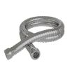 Eastbrook 1.5m Flexible Modern Shower Hose - 8mm Bore - Chrome