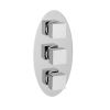 Eastbrook (Single) Square Thermostatic Valve Handle for Valve Plate - Chrome