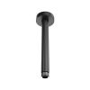 Eastbrook 200mm Ceiling Mounted Round Shower Arm - Matt Smooth Black