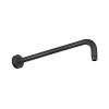 Eastbrook 400mm Wall Mounted Round Offset Shower Arm - Matt Smooth Black