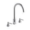 Eastbrook Prado Lever 3 Tap Hole Bath Filler Tap Chrome