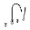 Eastbrook Prado Star 4 Tap Hole Bath Shower Mixer Tap (BSM) Chrome