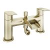 Eastbrook Aston Bath Shower Mixer (BSM) Tap with Handset Brushed Brass