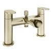 Eastbrook Ledwell Bath Shower Mixer (BSM) Tap with Handset Brushed Brass