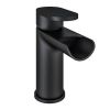 Eastbrook Ledwell PVD Coated Basin Mono Tap with Waste Matt Black