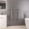 Eastbrook Violla 790 x 600 Towel Rail Polished Stainless Steel