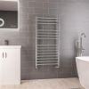 Eastbrook Violla 1210 x 600 Towel Rail Polished Stainless Steel