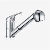 Eastbrook Kitchen Basin Mixer Mono Tap with Pull Out Rinser - Chrome