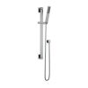 Eastbrook 640mm Tall Kubix Slider Rail Kit with Shower Handset, Hose & Outlet Elbow - Chrome