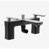 Eastbrook Helston Bath Shower Mixer Tap (BSM) with Handset Matt Textured Black