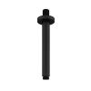 Eastbrook 160mm Wall Mounted Round Ceiling Shower Arm - Matt Smooth Black