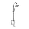 Eastbrook 1073mm Tall Breeze Rigid Riser Kit with Shower Handset, Hose And Outlet Elbow - Chrome