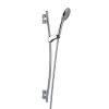 Eastbrook 760mm Tall Swivel Sliding Riser Kit with Multiple Function Shower Handset And Hose - Chrome