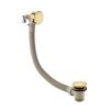 Eastbrook Bath Pop Up Waste with Overflow Bath Filler - Brushed Brass