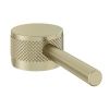 Eastbrook (Single) Meriden Half Knurling Tap Handle for Basin Mono and Basin Mixer Taps - Brushed Brass