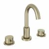 Eastbrook Meriden 3 Tap Hole Basin Mixer Tap Set Brushed Brass