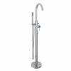 Eastbrook Meriden Floor Standing Single Level Bath Shower Mixer (BSM) Tap - Chrome