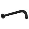 Eastbrook Meriden 390mm Wall Mounted Shower Arm - Matt Black