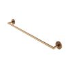 Abacus Iso Pro Single Towel Rail - Brushed Bronze 